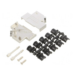 Carcasă pentru conectori D-Sub 25pin și D-Sub HD 44pin | Electronic-mag.ro | Componente Electronice