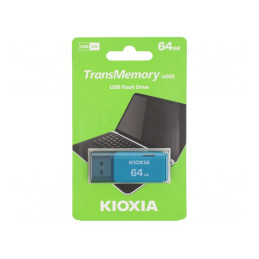 Stick USB 2.0 64GB Albastru Deschis HAYABUSA | Electronic-mag.ro | Componente Electronice