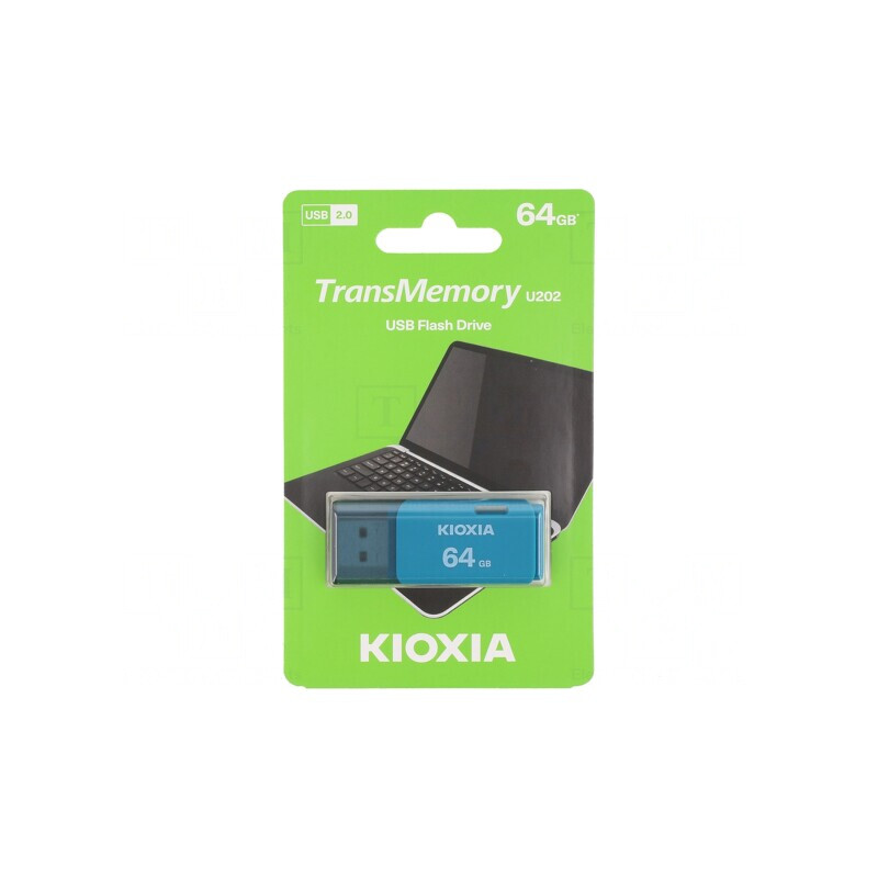 Stick USB 2.0 64GB Albastru Deschis HAYABUSA | Electronic-mag.ro | Componente Electronice