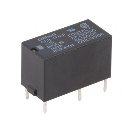Releu Electromagnetic 5VDC 8A SPST-NO | Electronic-mag.ro | Componente Electronice