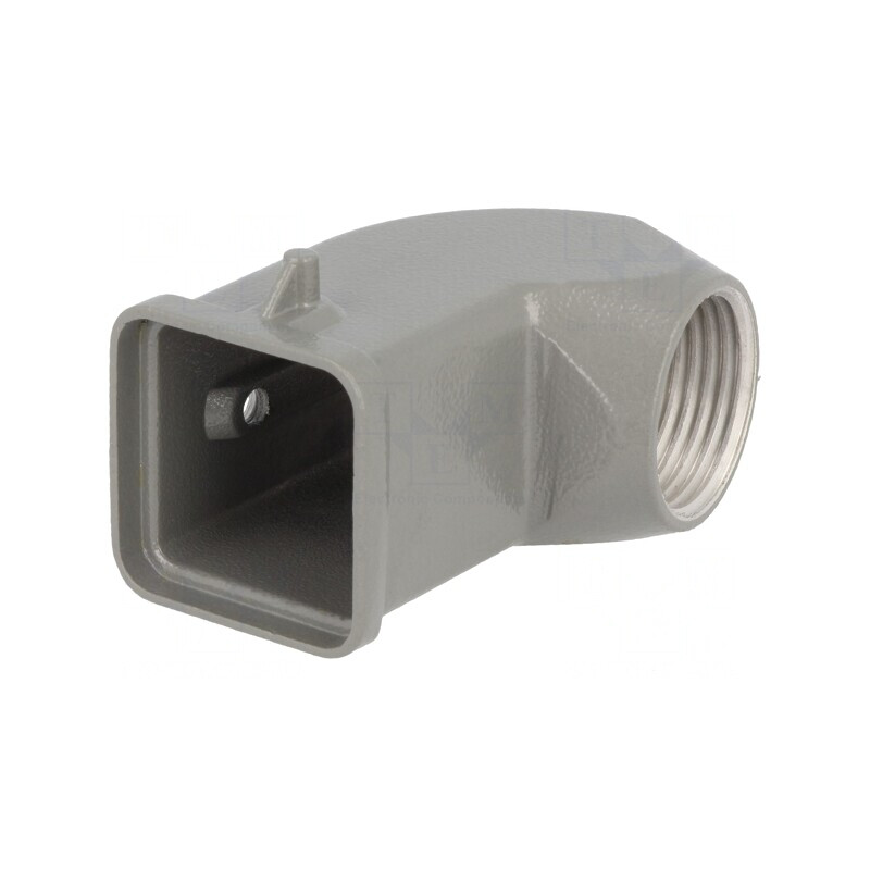 Carcasă conectori HDC 3A unghi cablu | Electronic-mag.ro | Componente Electronice