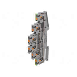 Terminal Îmbinare Șine 0,14-4mm² 3 Piste 5 Borne Galben-Verde | Electronic-mag.ro | Componente Electronice