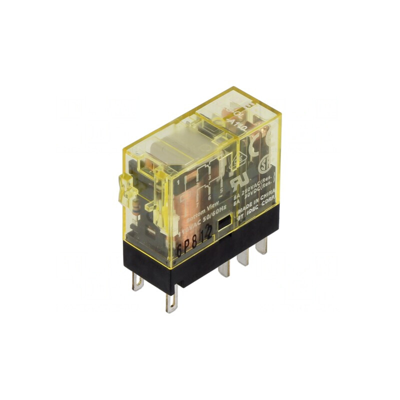 Releu Electromagnetic DPDT 110V 8A | Electronic-mag.ro | Componente Electronice