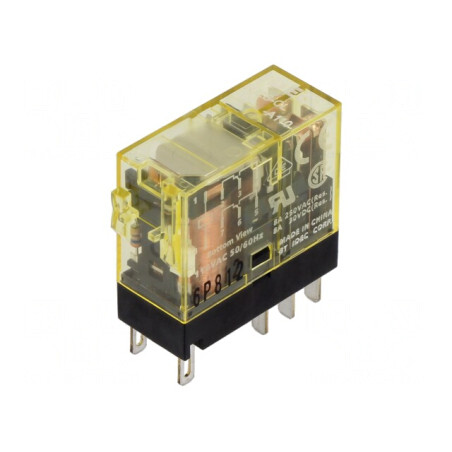 Releu Electromagnetic DPDT 110V 8A | Electronic-mag.ro | Componente Electronice
