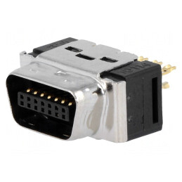 Conector MDR 14-Pin Ecranat pe Cablu Poliester Mufă Tată | Electronic-mag.ro | Componente Electronice