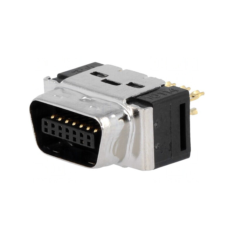 Conector MDR 14-Pin Ecranat pe Cablu Poliester Mufă Tată | Electronic-mag.ro | Componente Electronice