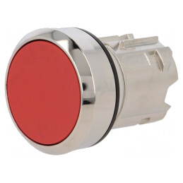 Comutator Apăsare 22mm Roșu | Electronic-mag.ro | Componente Electronice