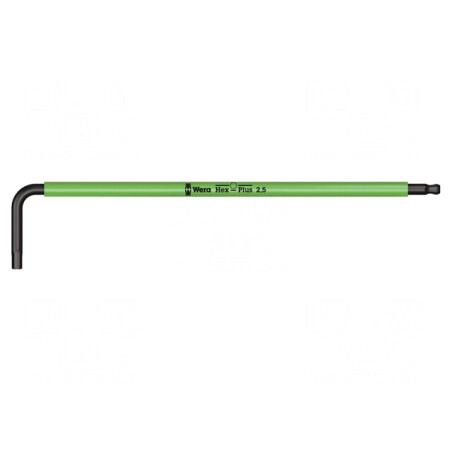 Cheie Imbus Sferică Hex-Plus 2,5mm 112mm Oțel | Electronic-mag.ro | Componente Electronice