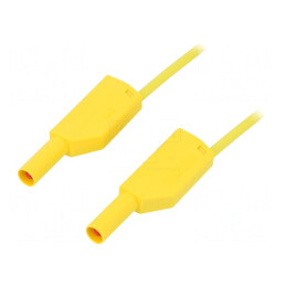 Cablu de măsurare 16A mufă banană 4 mm dublu | Electronic-mag.ro | Componente Electronice