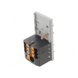 Bloc de Distribuție Negru 2,5mm2-6mm2 | Electronic-mag.ro | Componente Electronice