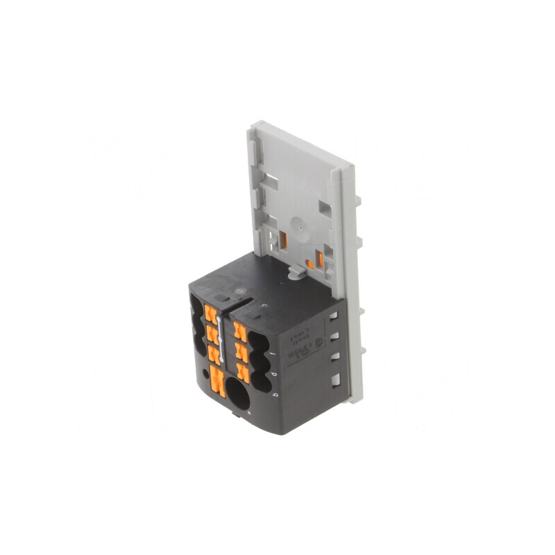 Bloc de Distribuție Negru 2,5mm2-6mm2 | Electronic-mag.ro | Componente Electronice