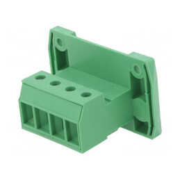 Regletă de Conexiuni Deconectabilă 4 Piste 7,62mm | Electronic-mag.ro | Componente Electronice