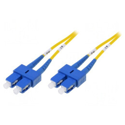 Patch cord fibră optică OS2 SC/UPC 3m LSZH