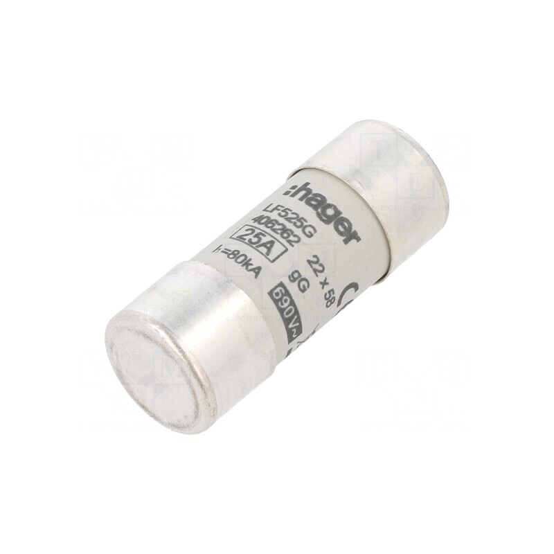 Siguranță gG 25A 690V Cilindrică Industrială | Electronic-mag.ro | Componente Electronice