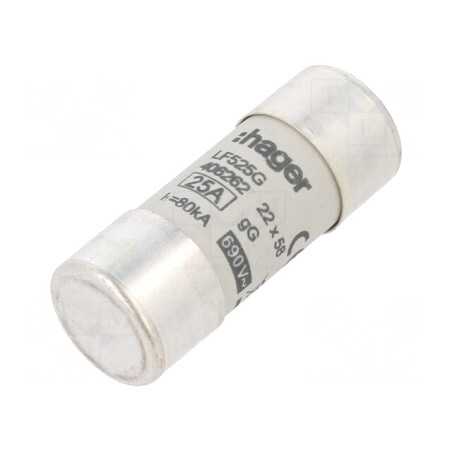 Siguranță gG 25A 690V Cilindrică Industrială | Electronic-mag.ro | Componente Electronice