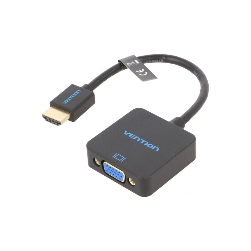 Adaptor HDMI la VGA 15pin 0.15m | Electronic-mag.ro | Componente Electronice