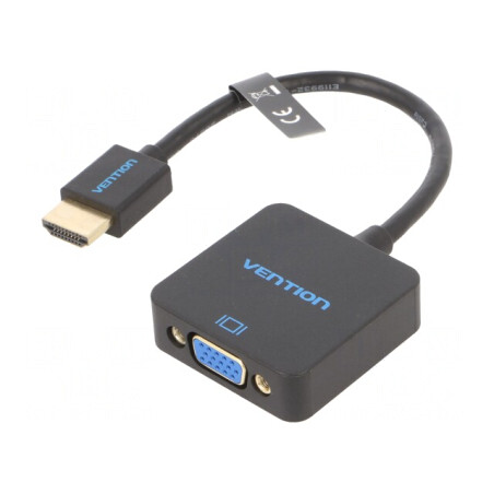 Adaptor HDMI la VGA 15pin 0.15m | Electronic-mag.ro | Componente Electronice