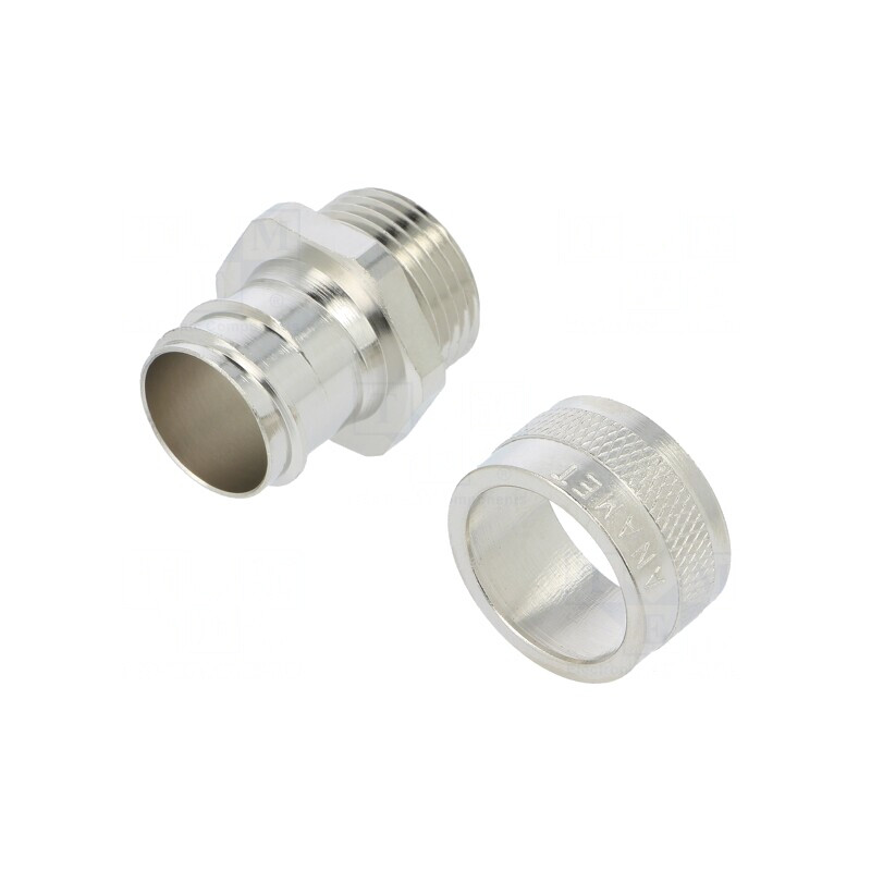 Conectori finali drepţi metrici alamă IP54 | Electronic-mag.ro | Componente Electronice