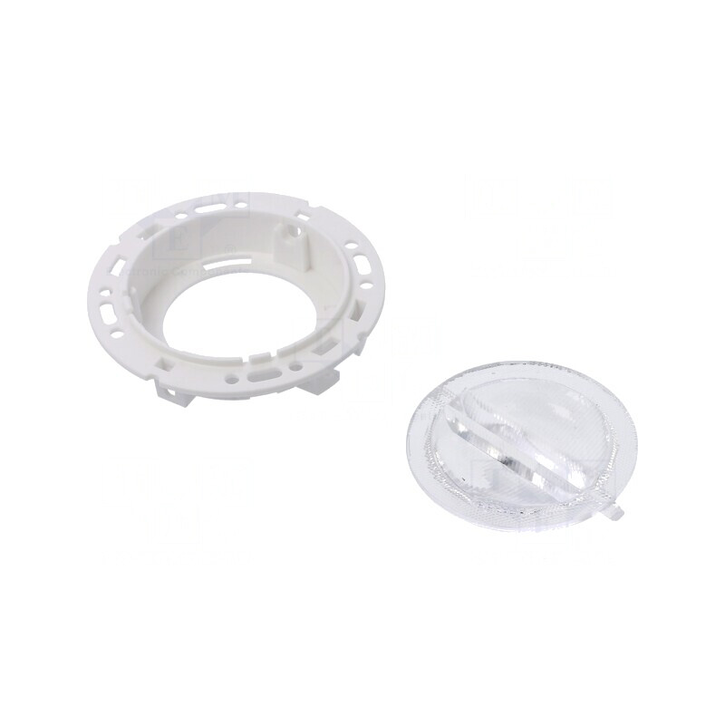 Lentilă LED Rotundă Transparentă PMMA Albă | Electronic-mag.ro | Componente Electronice Lentilă LED Rotundă Transparentă PMMA Albă | Electronic-mag.ro | Componente Electronice