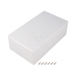 Carcasă Universală ABS Gri IP54 110x191x61mm | Electronic-mag.ro | Componente Electronice