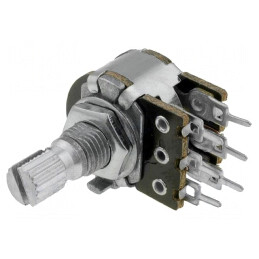 Potentiometru Axial 220kΩ 100mW 6mm PCB | Electronic-mag.ro | Componente Electronice