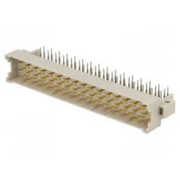 Soclu DIN 41612 tip F tată 48 PIN THT 90° | Electronic-mag.ro | Componente Electronice