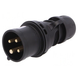 Conector alimentare trifazat 16A 400VAC IP44 | Electronic-mag.ro | Componente Electronice
