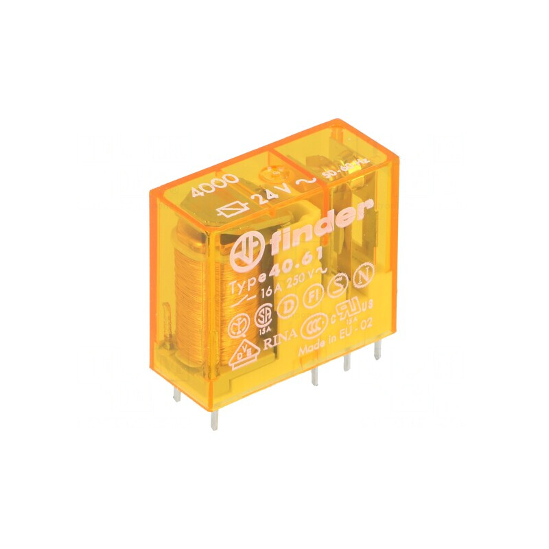 Releu Electromagnetic SPDT 24VAC 30A | Electronic-mag.ro | Componente Electronice