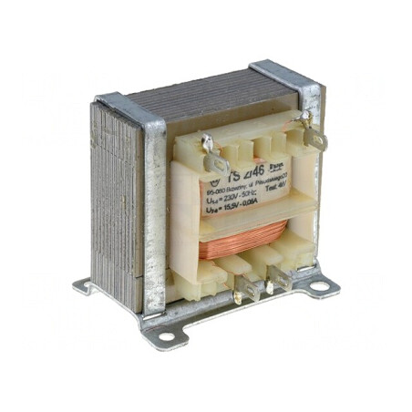 Transformator de Alimentare 2VA 230V 15.5V 80mA IP00 | Electronic-mag.ro | Componente Electronice