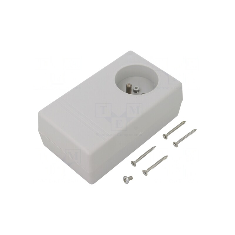 Carcasă pentru alimentator polistiren gri 71x120x45 mm | Electronic-mag.ro | Componente Electronice Carcasă pentru alimentator polistiren gri 71x120x45 mm | Electronic-mag.ro | Componente Electronice