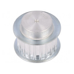 Roată de curea AT5 aluminiu 30,6mm 16mm | Electronic-mag.ro | Componente Electronice