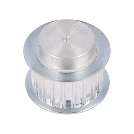 Roată de curea AT5 aluminiu 30,6mm 16mm | Electronic-mag.ro | Componente Electronice