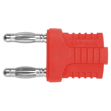 Conector Banană Stivuibil 4mm 12A Roșu | Electronic-mag.ro | Componente Electronice