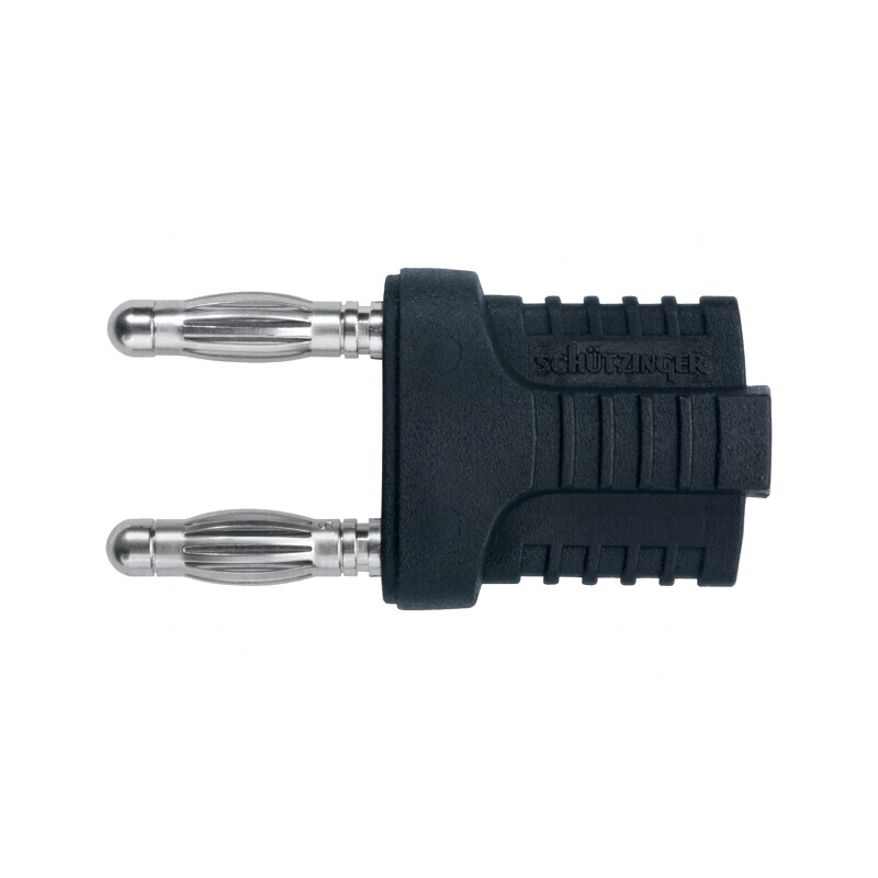 Conector Banană 4mm 12A Negru | Electronic-mag.ro | Componente Electronice