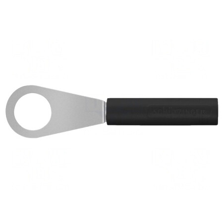 Mufă Banană 4mm Neagră 60VDC 32A | Electronic-mag.ro | Componente Electronice
