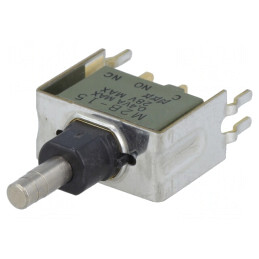 Comutator Apăsare SPDT 1A 125VAC ON-(ON) | Electronic-mag.ro | Componente Electronice