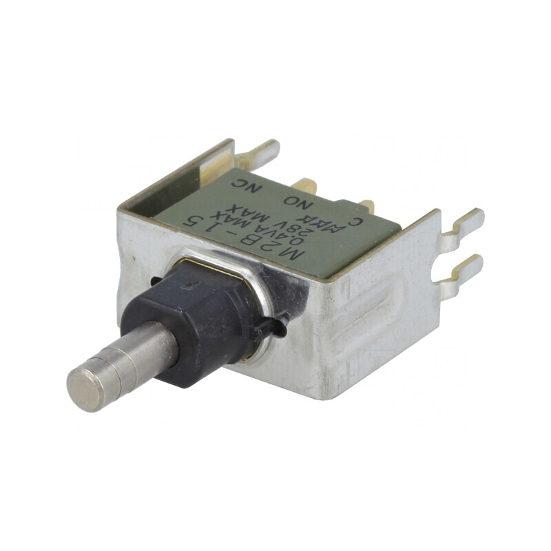 Comutator Apăsare SPDT 1A 125VAC ON-(ON) | Electronic-mag.ro | Componente Electronice