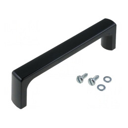 Manetă ABS neagră 42mm x 155mm x 20mm | Electronic-mag.ro | Componente Electronice
