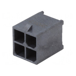 Soclu Tată Mega-Fit 5,7mm 4 PIN 23A THT | Electronic-mag.ro | Componente Electronice
