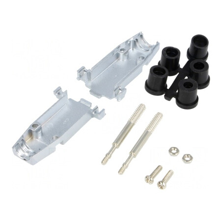 Carcasă pentru conectori D-Sub 9pin și HD 15pin | Electronic-mag.ro | Componente Electronice