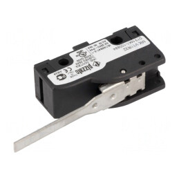 Microîntrerupător cu manetă 6A/250VAC 5A/24VDC | Electronic-mag.ro | Componente Electronice