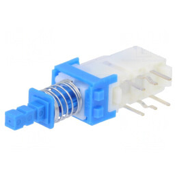 Comutator Apăsare DPDT OFF-ON 0.1A 30VDC | Electronic-mag.ro | Componente Electronice