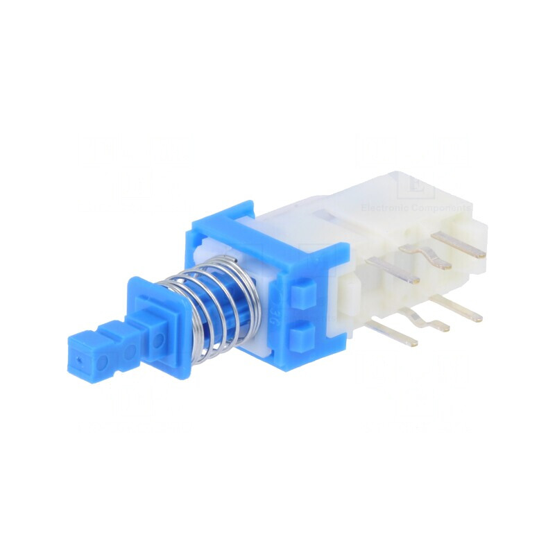 Comutator Apăsare DPDT OFF-ON 0.1A 30VDC | Electronic-mag.ro | Componente Electronice