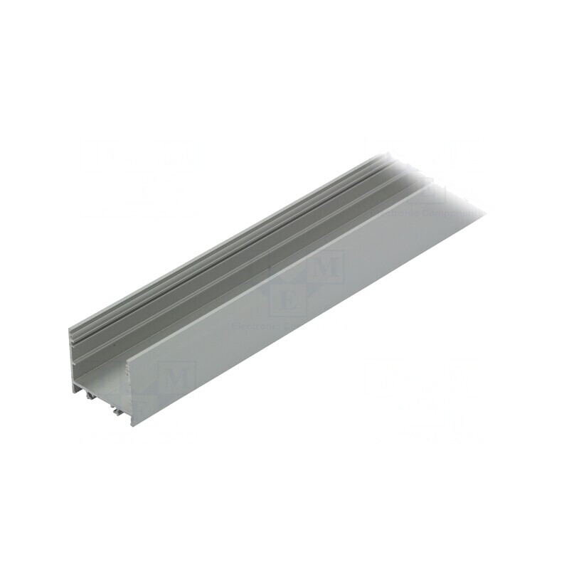 Profil aluminiu anodat 1m pentru module LED VARIO30-02 | Electronic-mag.ro | Componente Electronice