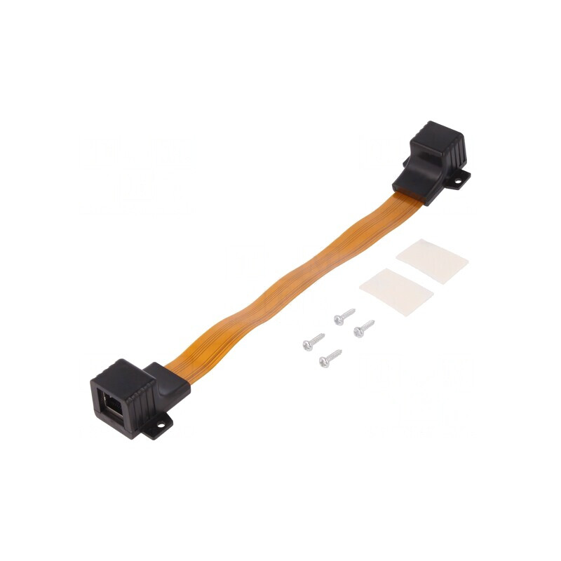 Prelungitor RJ45 Transparent 25cm | Electronic-mag.ro | Componente Electronice