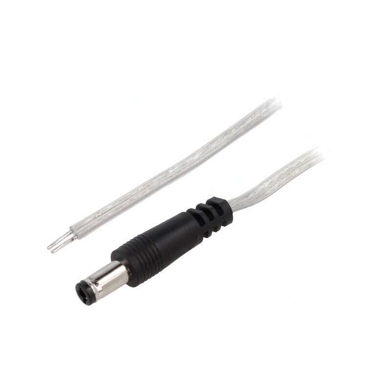 Cablu Alimentare 2x0,5mm2 cu Mufă DC 5m | Electronic-mag.ro | Componente Electronice