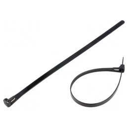Colier de strângere poliamidă 250mm x 7,2mm | Electronic-mag.ro | Componente Electronice