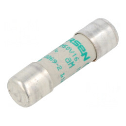 Siguranță Ceramică 16A 500VAC 10x38mm | Electronic-mag.ro | Componente Electronice