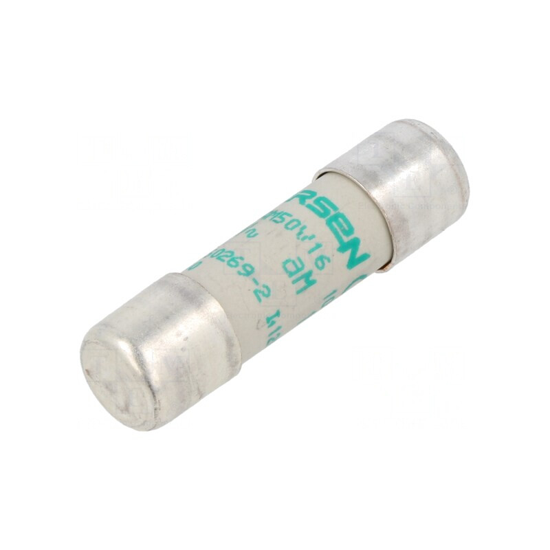 Siguranță Ceramică 16A 500VAC 10x38mm | Electronic-mag.ro | Componente Electronice