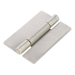 Balama din oțel inoxidabil pentru sudare 40mm x 60mm | Electronic-mag.ro | Componente Electronice